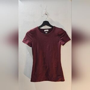Aritzia Original Contour Short Sleeve Shirt